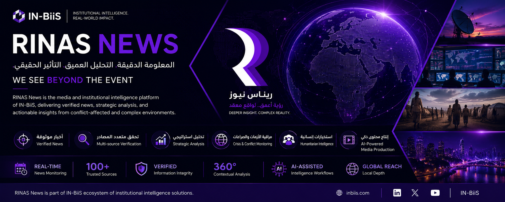 RINAS News — Institutional Media Intelligence. We See Beyond the Event.